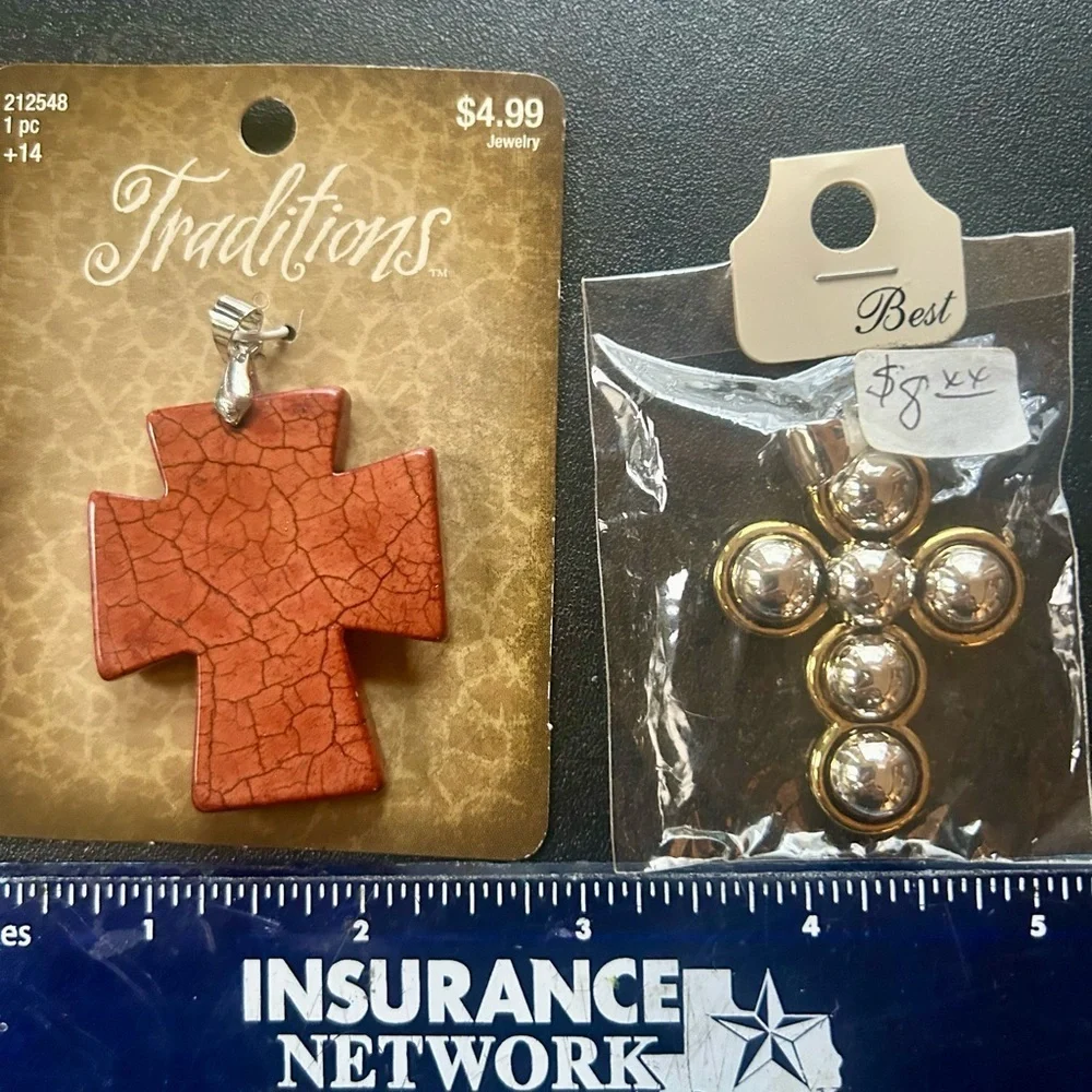 🔥BUY ONE GET ONE FREE! Cross & Faith Pendant Bundle | | Destash Lot🔥